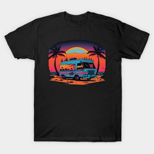 sunset traveling T-Shirt